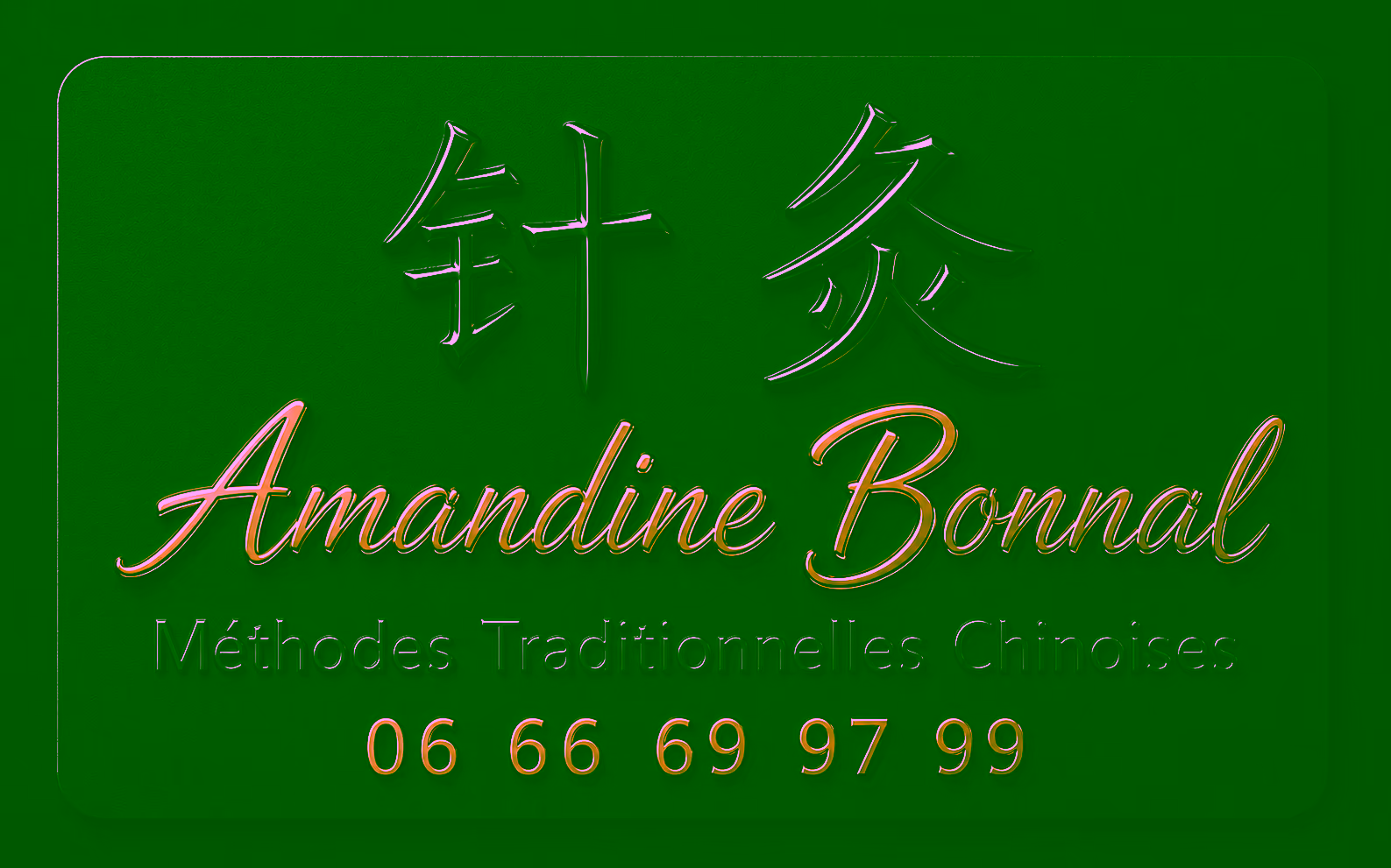Amandine Bonnal - méthodes traditionnelles chinoises