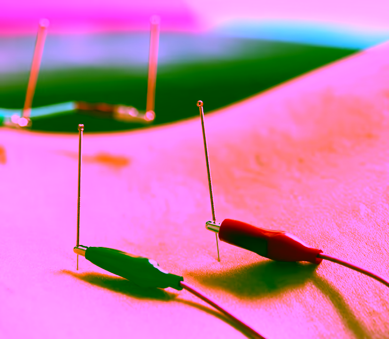 Aiguille d électropuncture et d électroacupuncture